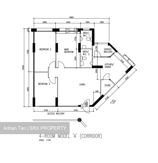 Blk 728 Tampines Street 71 (Tampines), HDB 4 Rooms #179542012